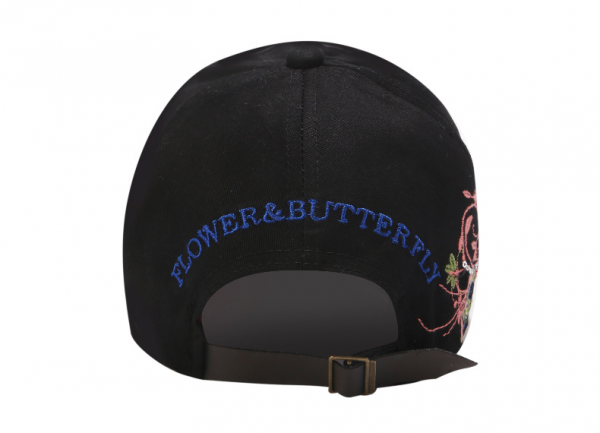 Butterfly Embroidered Baseball Cap 12