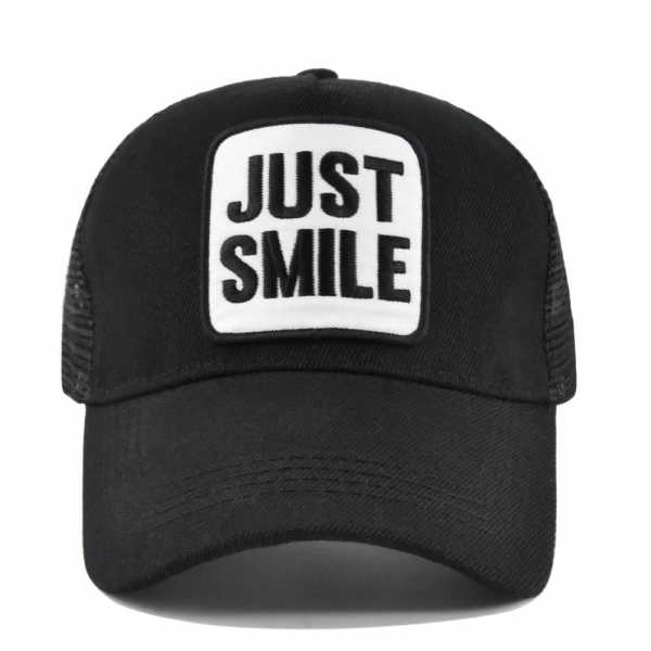 Just Smile Baseball Cap 3