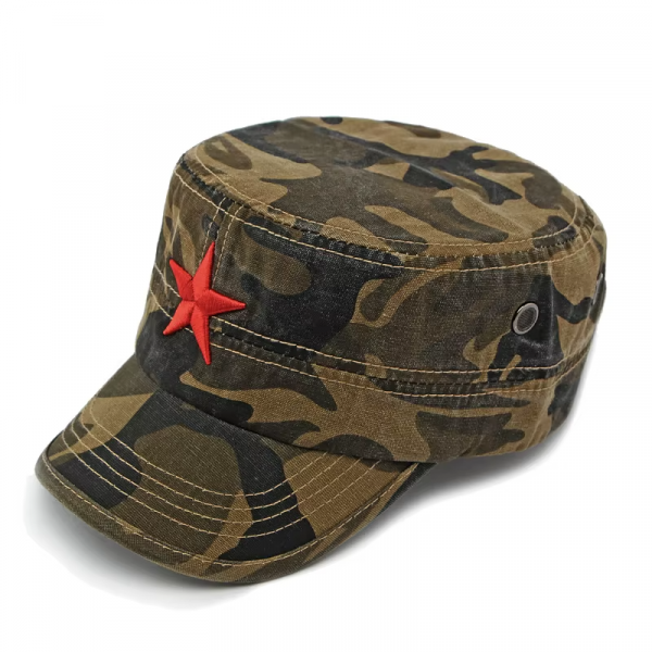 Camouflage Flat Top Baseball Cap